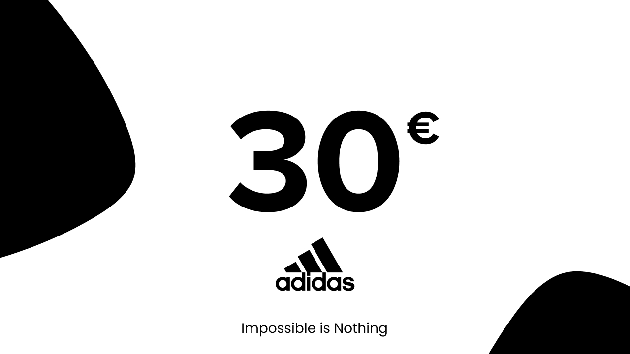Adidas - 30 EUR (Germany)
