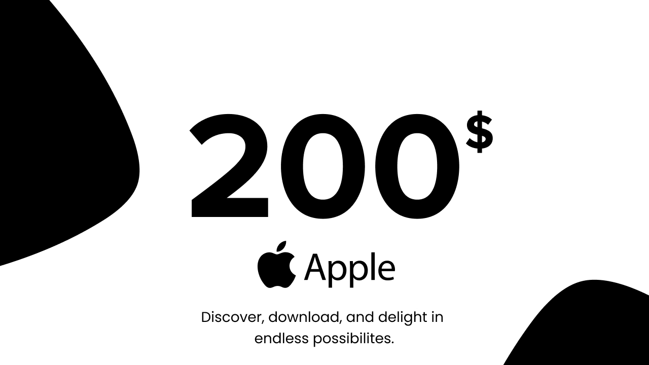 Apple - 200 USD (United States)