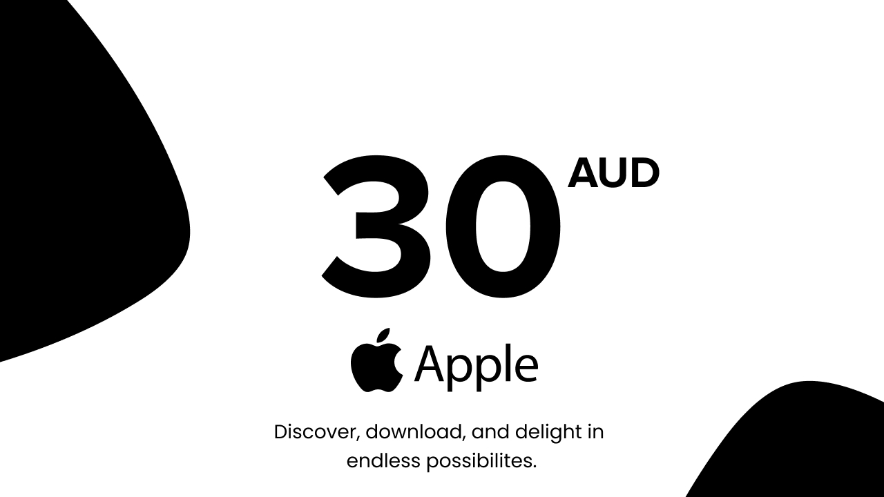 Apple - 30 AUD (Australia)