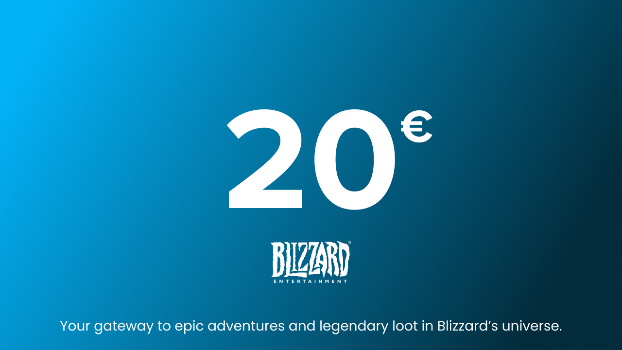 Blizzard / Battle.net Gift Card 20 EUR