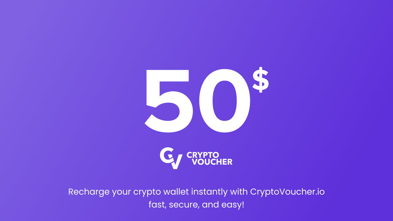 Crypto Voucher - 50 USD