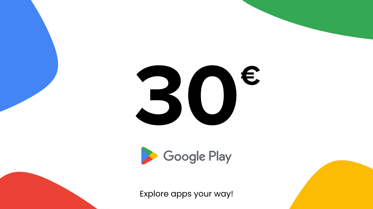 Google Play - 30 EUR (Germany)