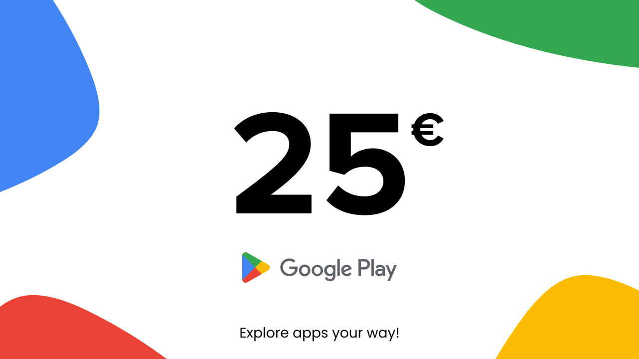 Google Play - 25 EUR (Germany)