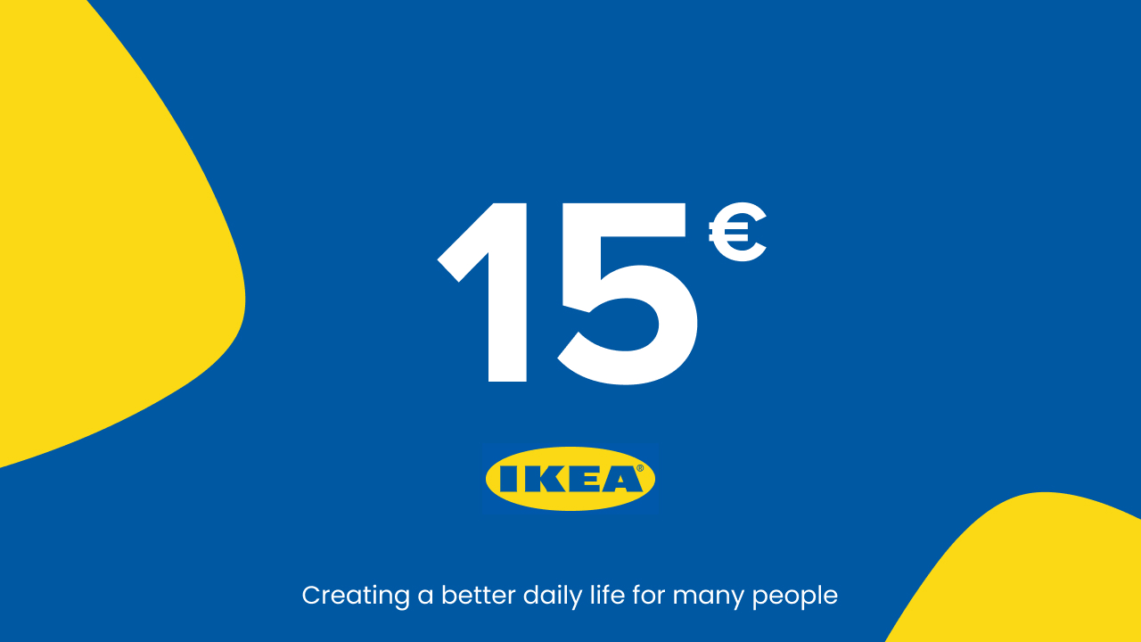 IKEA - 15 EUR (Germany)