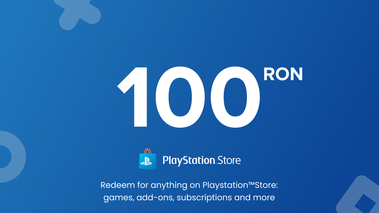 Playstation Store PSN - 100 RON (Romania)