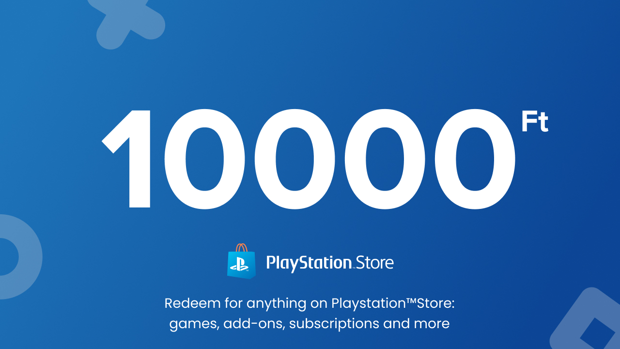 Playstation Store PSN - 10000 HUF (Hungary)