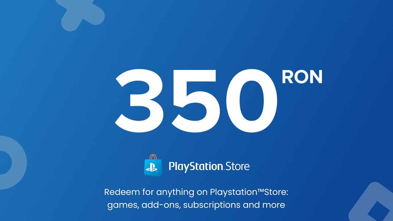 Playstation Store PSN - 350 RON (Romania)