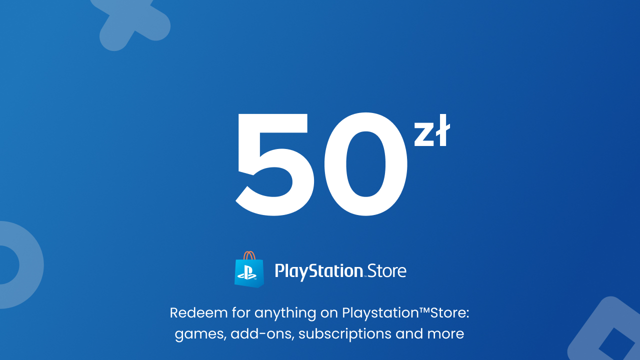 Playstation Store PSN - 50 PLN (Poland)
