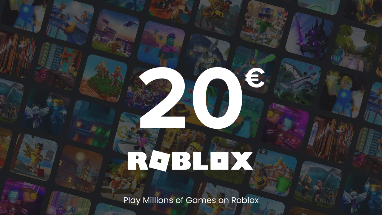 Roblox - 20 EUR - Roblox EUROPE Digital Key