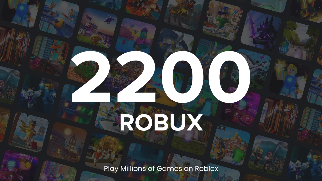 Roblox - 2200 Robux