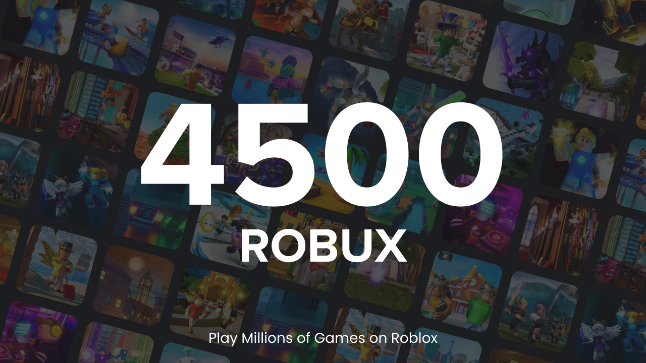 Roblox - 4500 Robux