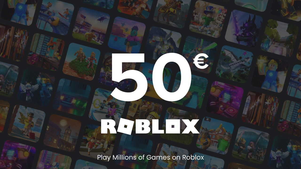 Roblox - 50 EUR - Roblox EUROPE Digital Key
