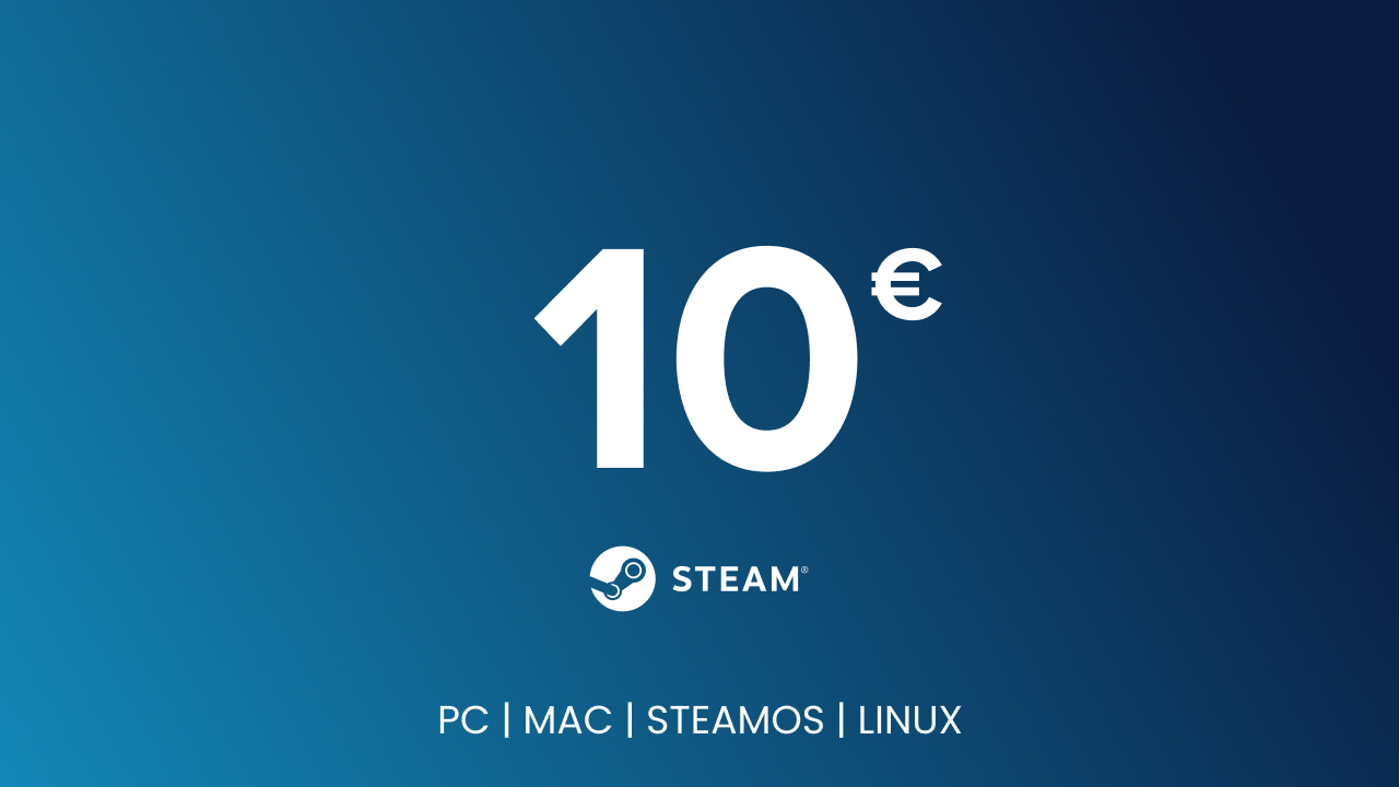 Steam Gift Card - 10 EUR