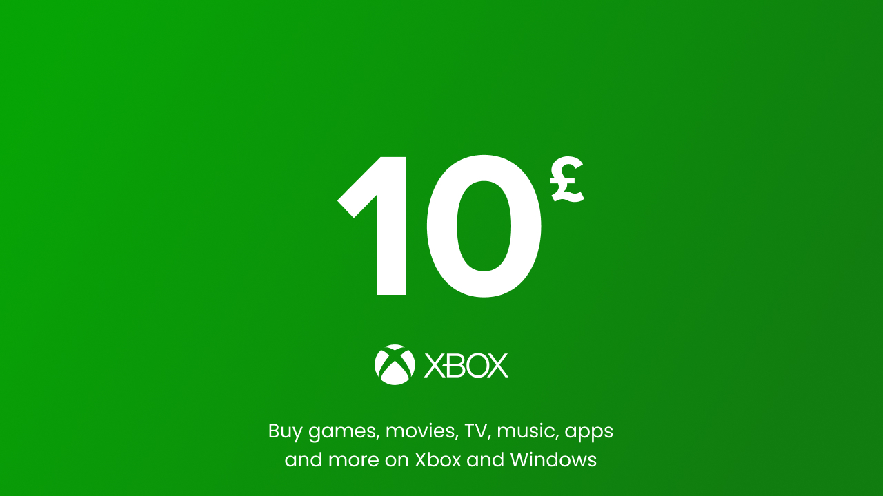 Xbox Store - 10 GBP (United Kingdom)