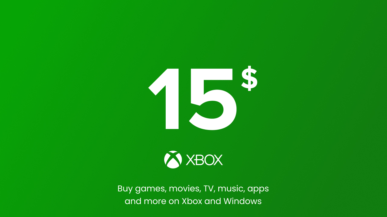 Xbox Store - 15 USD (United States)