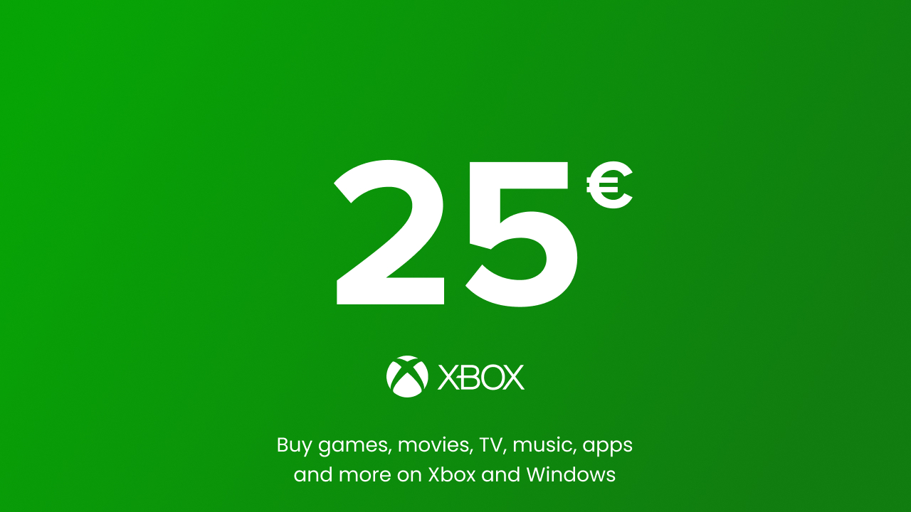 Xbox Store - 25 EUR (Europe)
