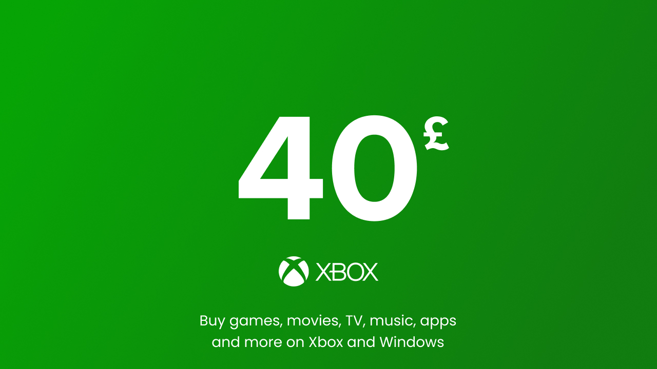 Xbox Store - 40 GBP (United Kingdom)