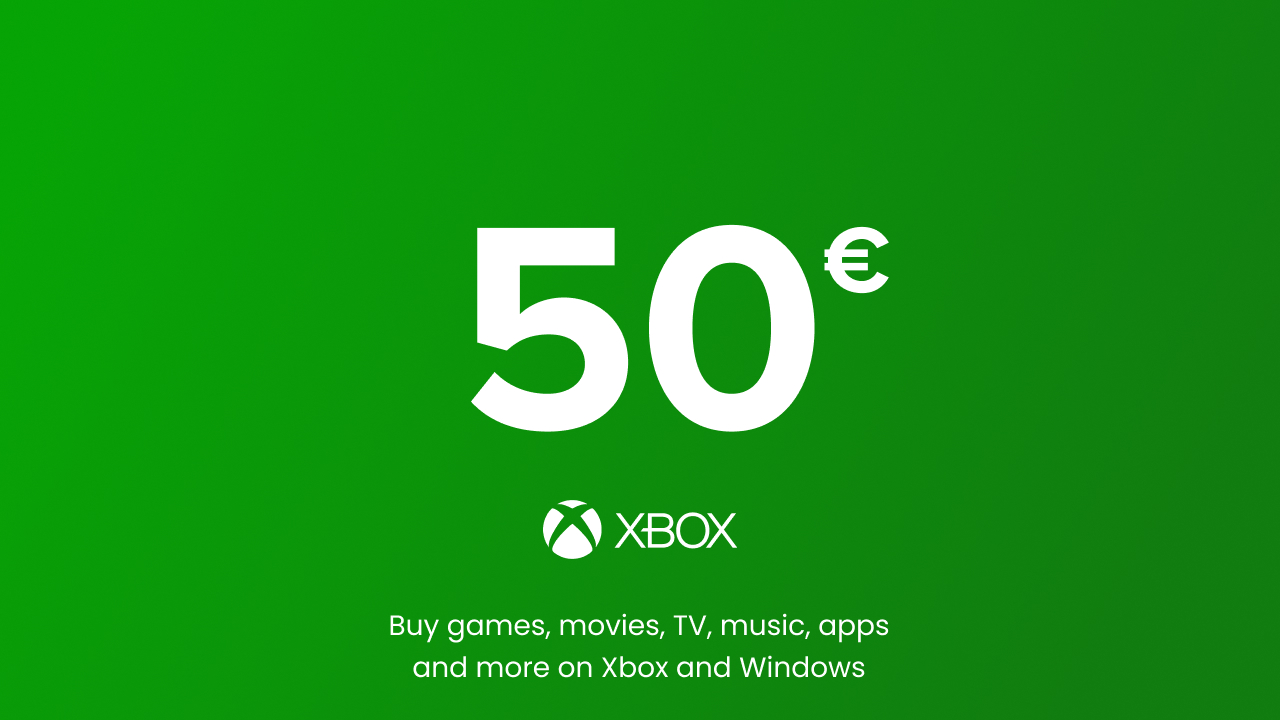 Xbox Store - 50 EUR (Europe)