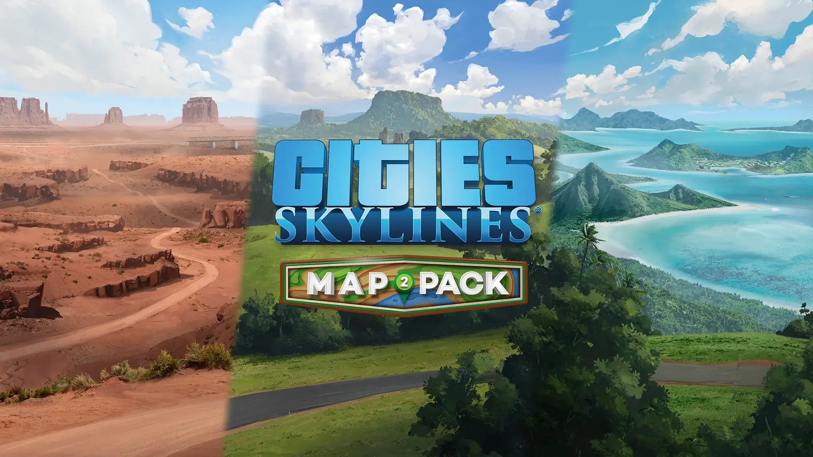 Cities: Skylines - Content Creator Pack: Map Pack 2