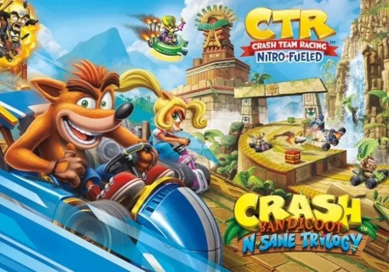 Crash Bandicoot Bundle - N. Sane Trilogy + CTR Nitro-Fueled