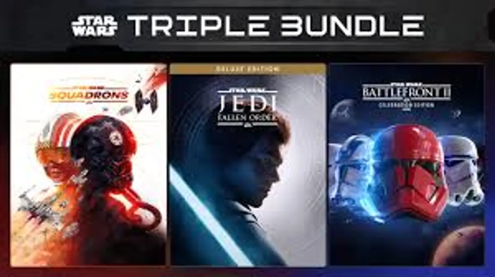 EA STAR WARS TRIPLE BUNDLE