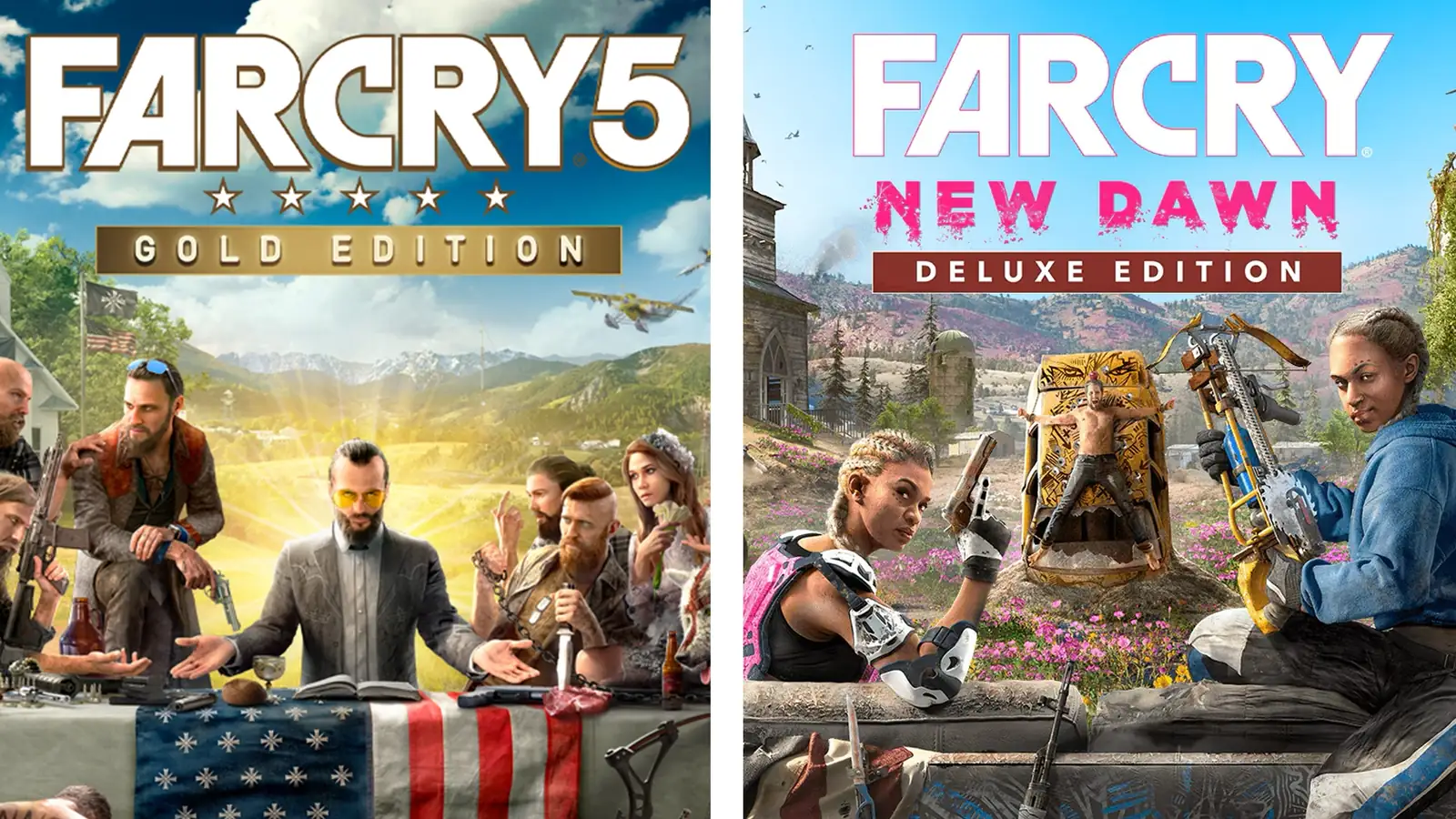 Far Cry 5 Gold Edition + Far Cry New Dawn Deluxe Edition Bundle