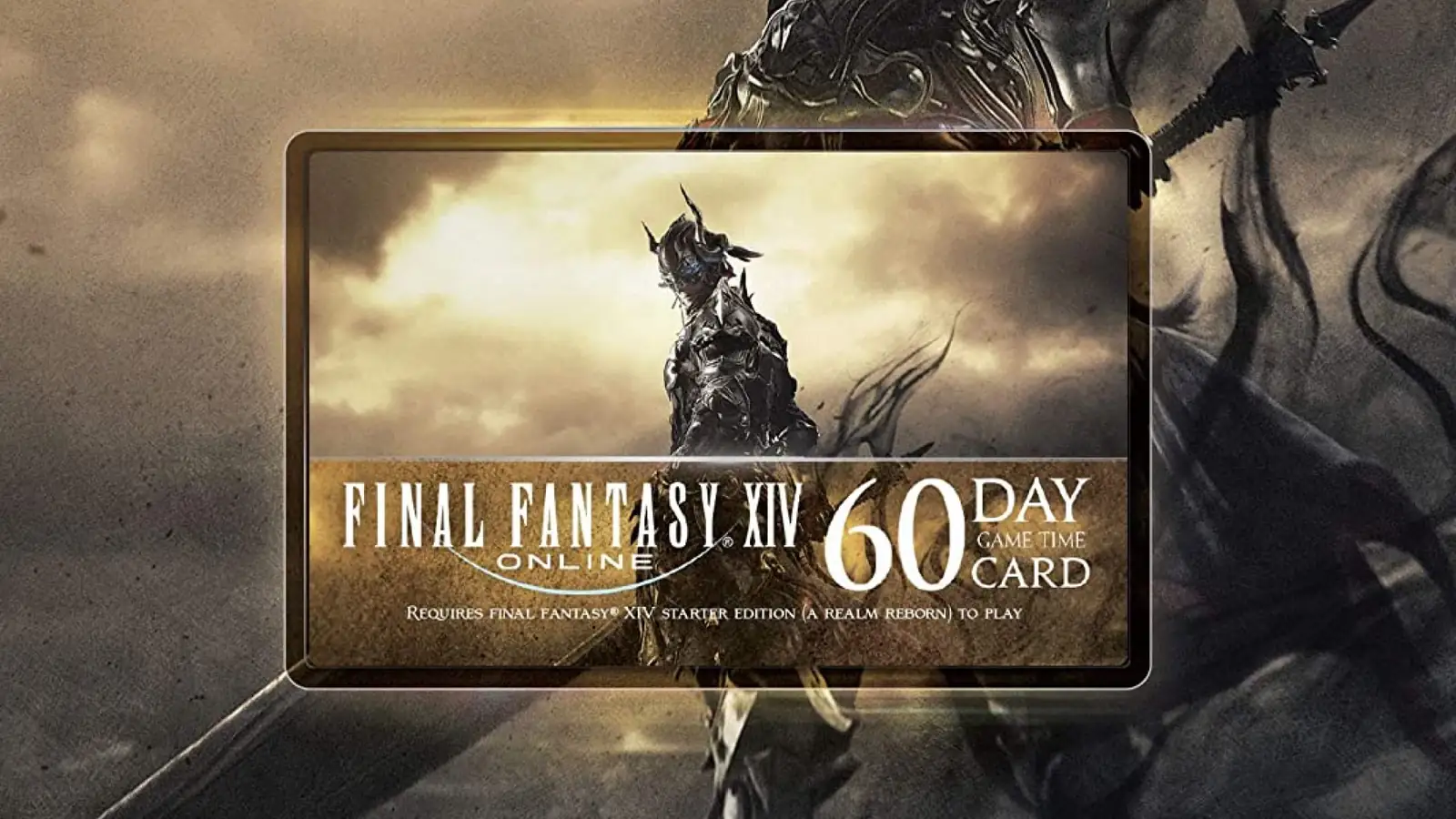 Final Fantasy XIV - 60 Days Game Time Card