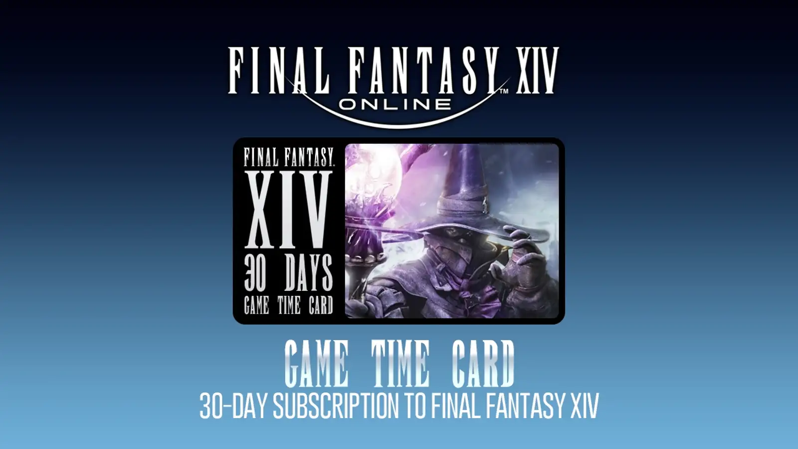 Final Fantasy XIV: A Realm Reborn Card 30 Days 