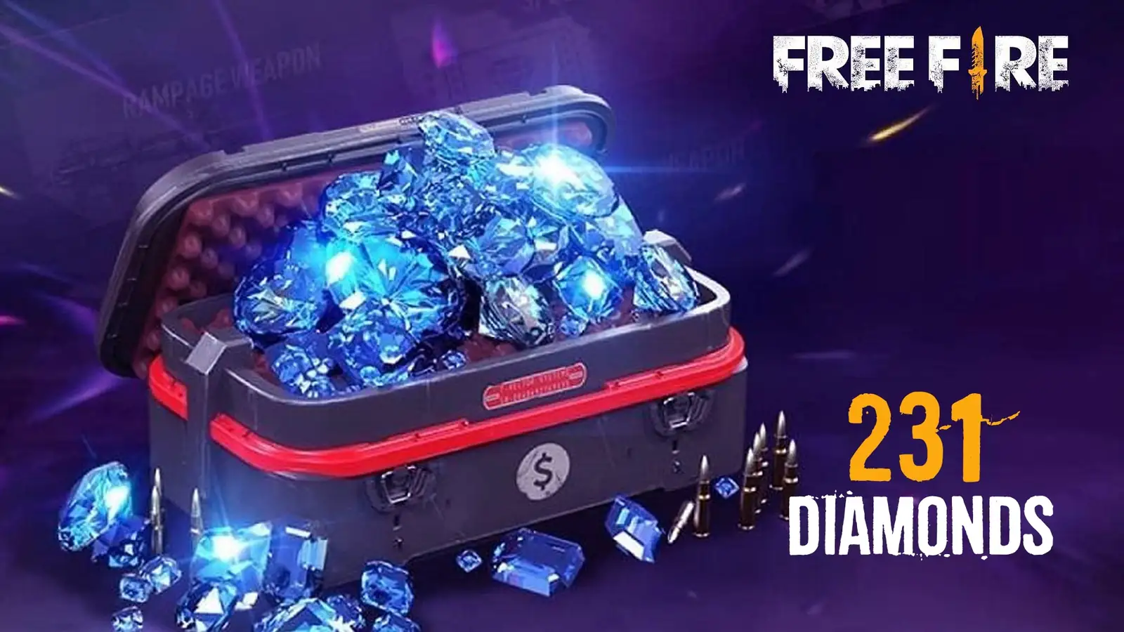 Garena Free Fire: 231 Diamonds