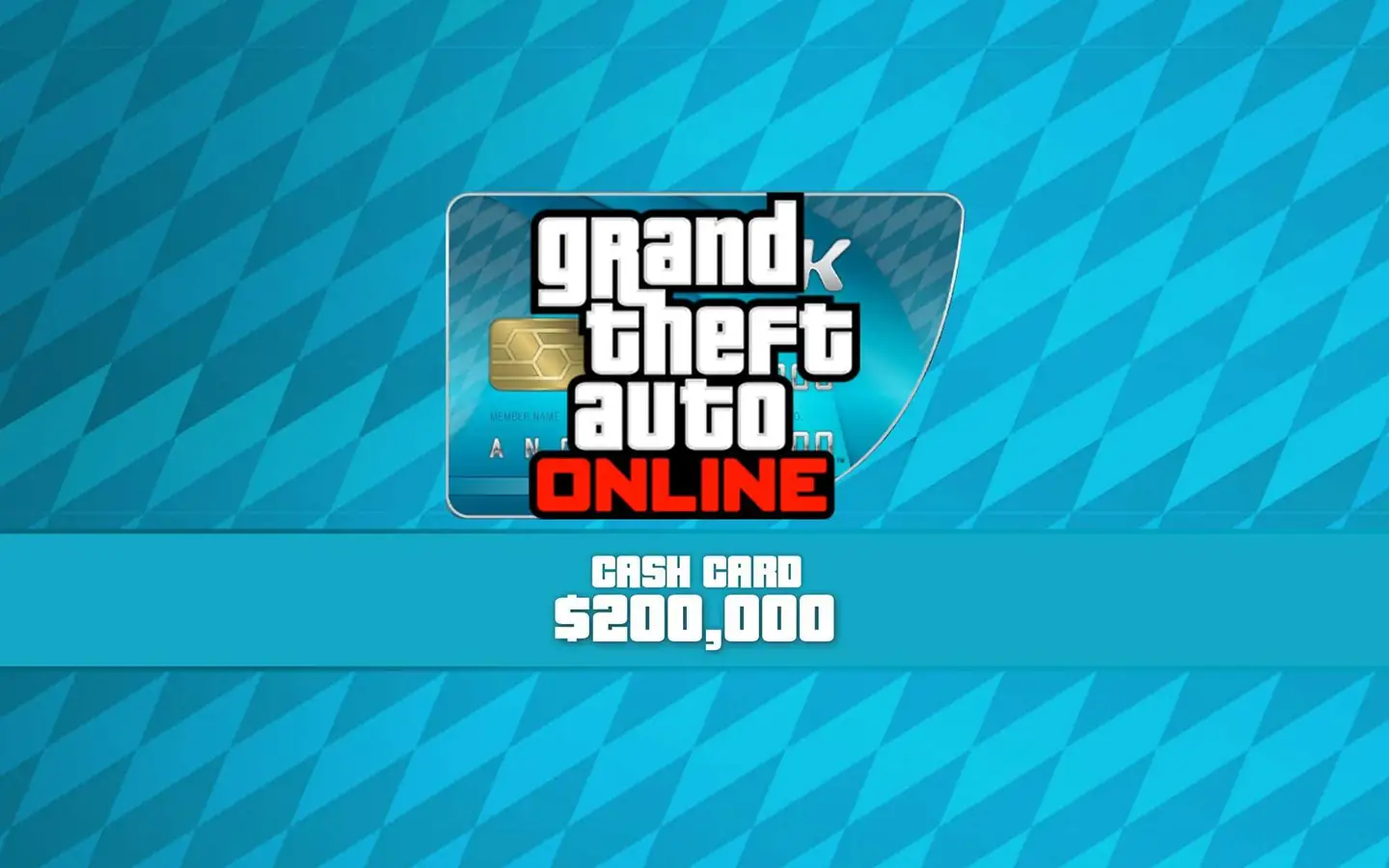 Grand Theft Auto Online: Tiger Shark Cash Card ($200,000)