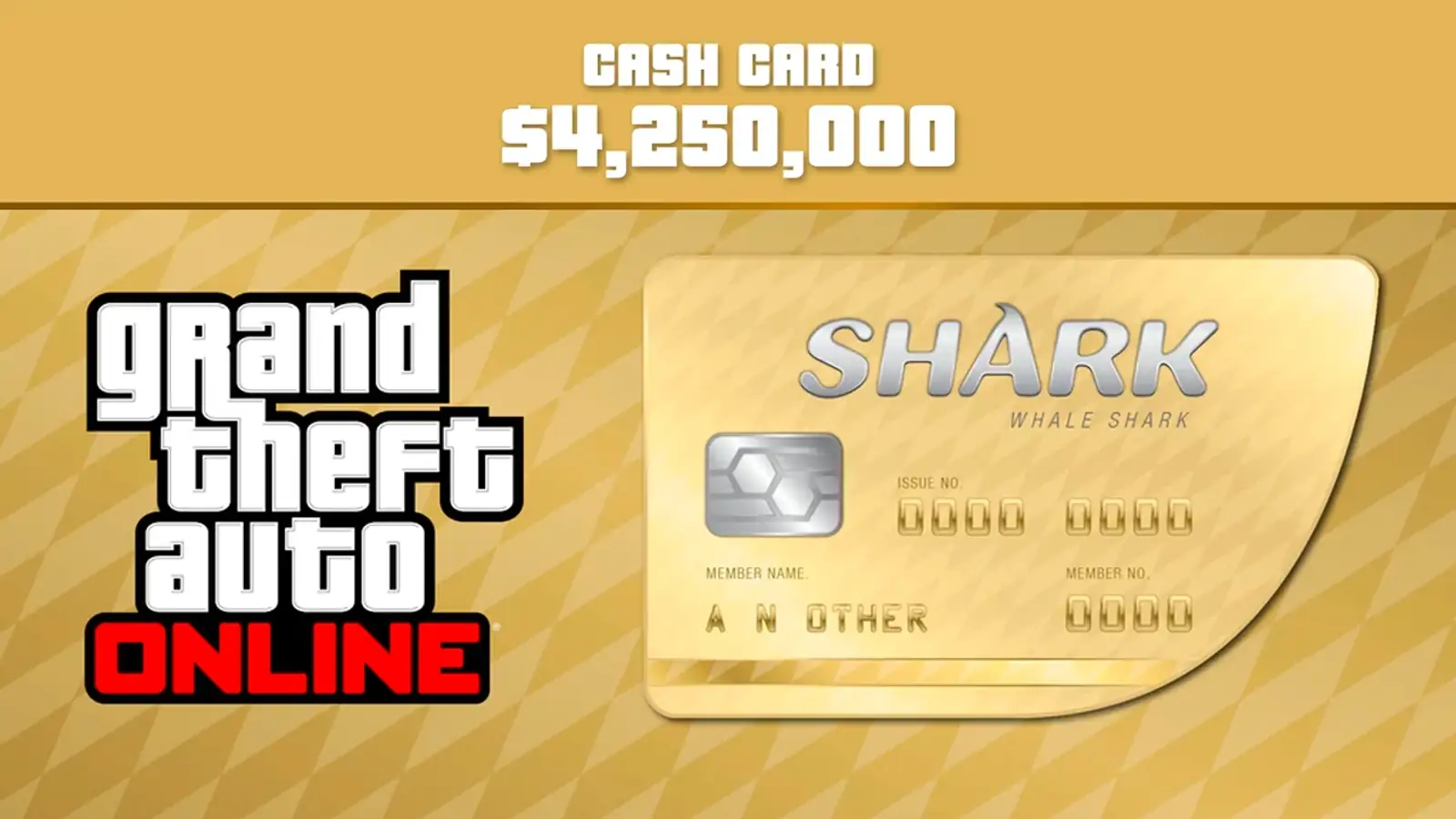 Grand Theft Auto Online: Whale Shark Cash Card