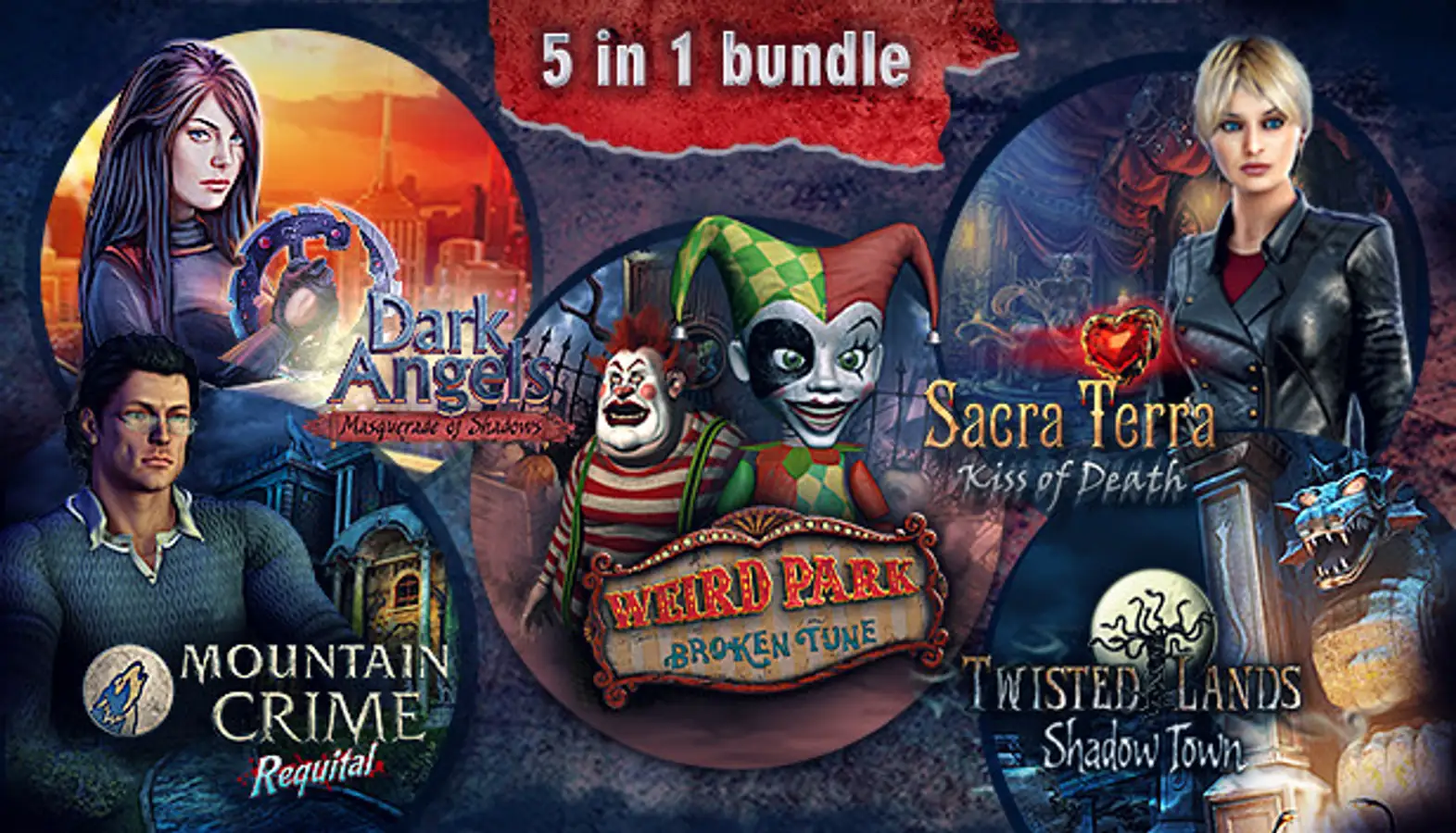 Hidden Object Bundle 5 in 1