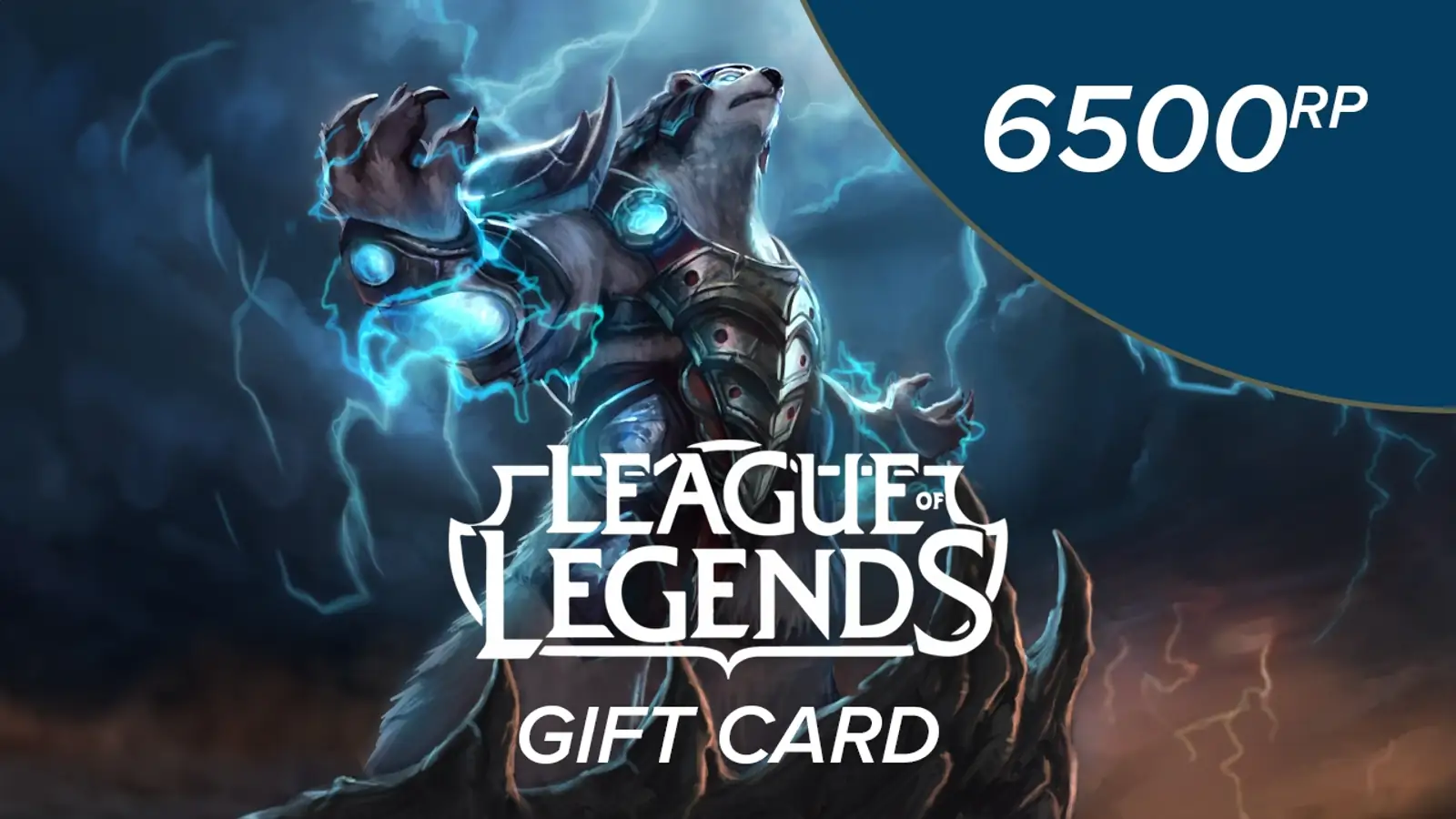 League of Legends 50 EUR - 6500RP 