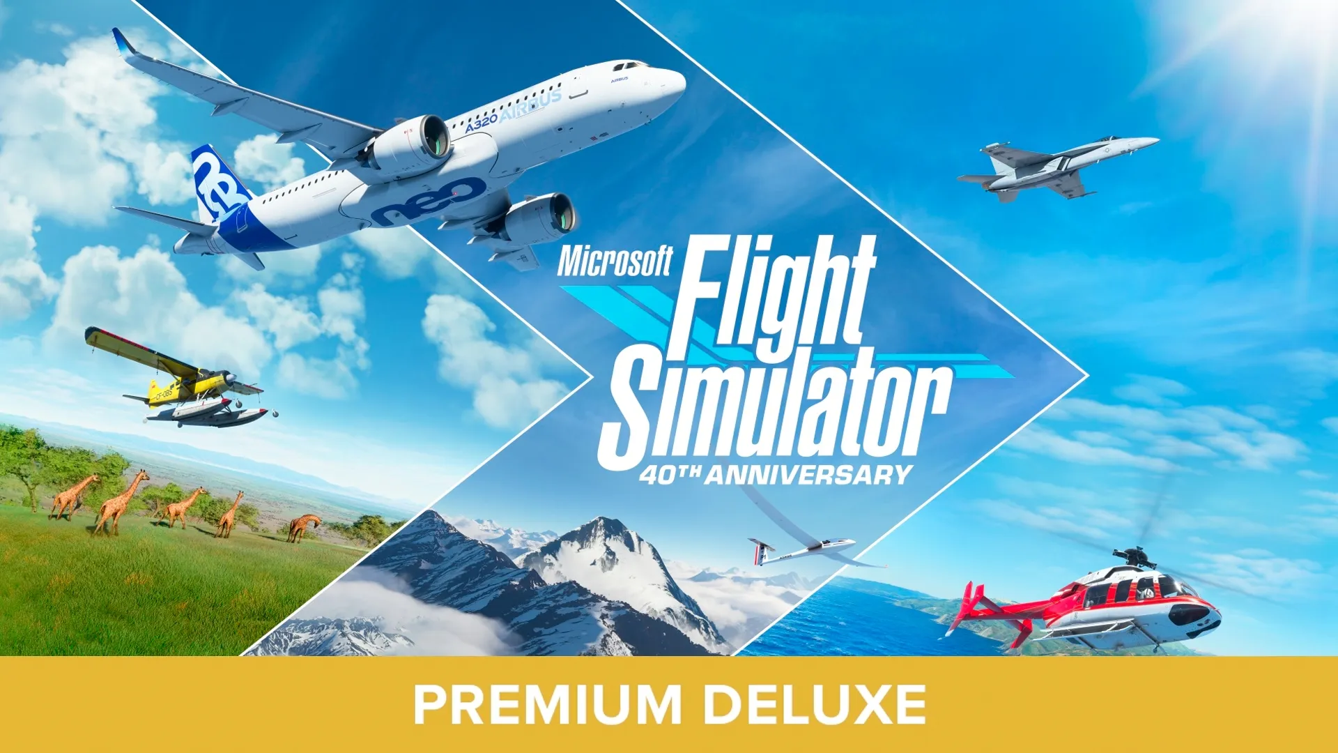 Microsoft Flight Simulator Premium Deluxe 40th Anniversary Edition