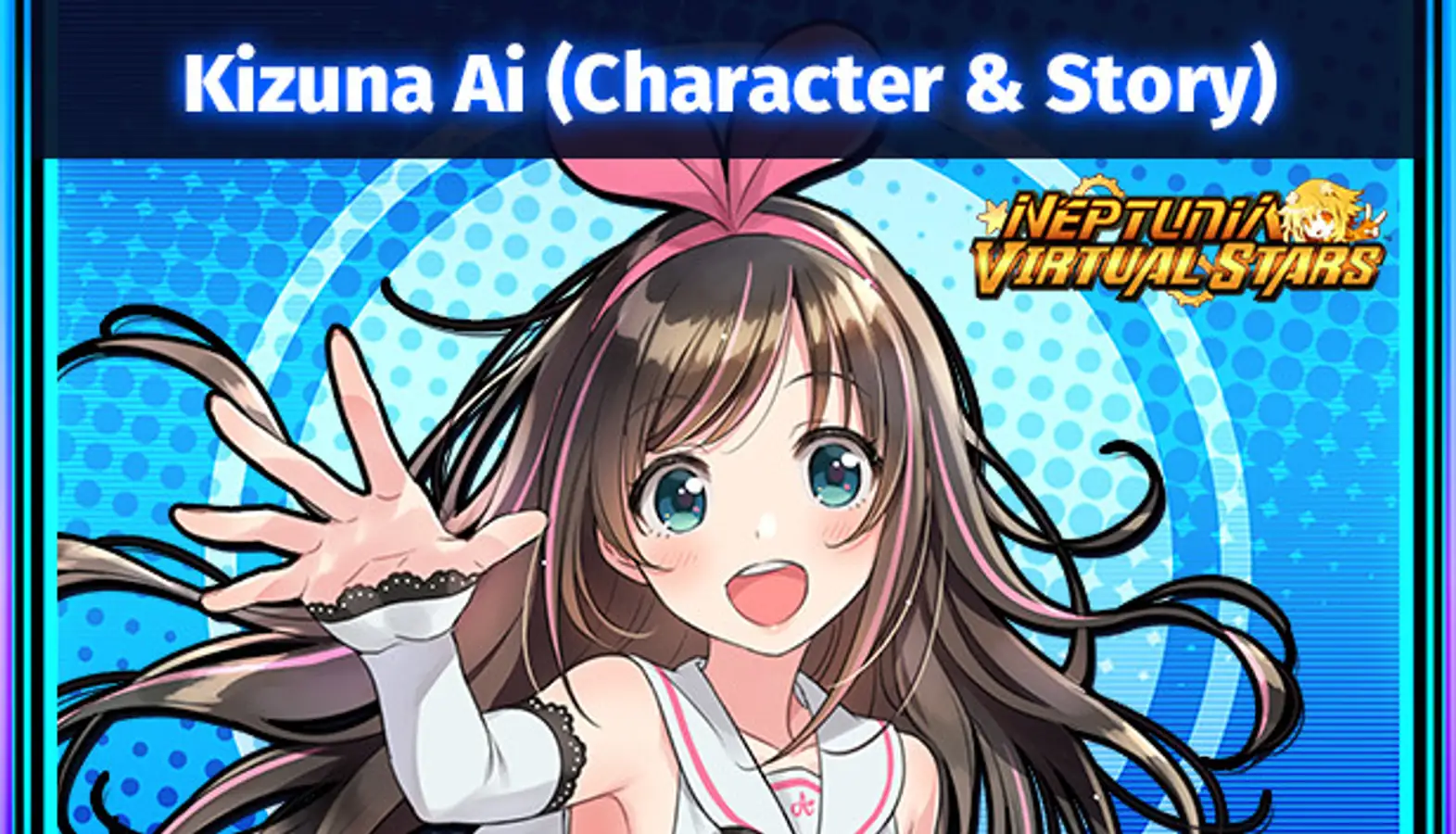Neptunia Virtual Stars - Kizuna AI (Character & Story)