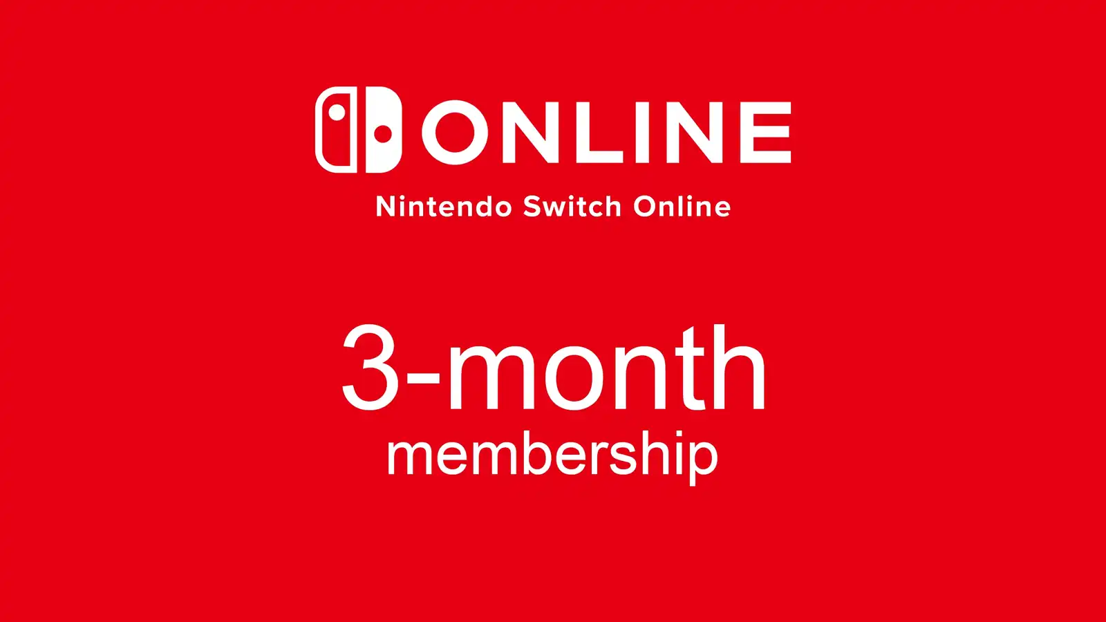 Nintendo Membership 3 Month (Individual)