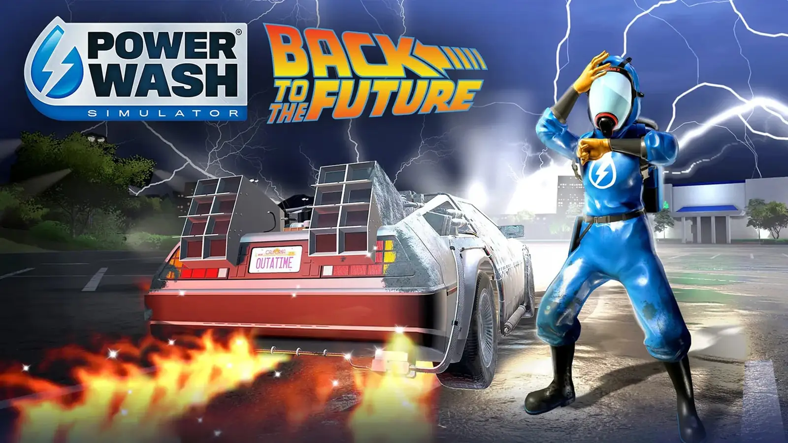 PowerWash Simulator – Back to the Future Special Pack