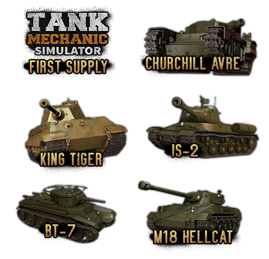 Tank Mechanic Simulator - First Supply Image Description