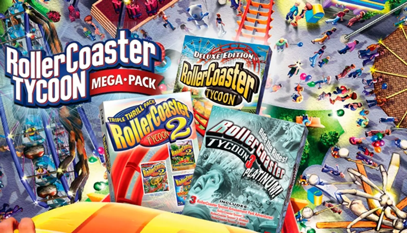 RollerCoaster Tycoon Mega Pack