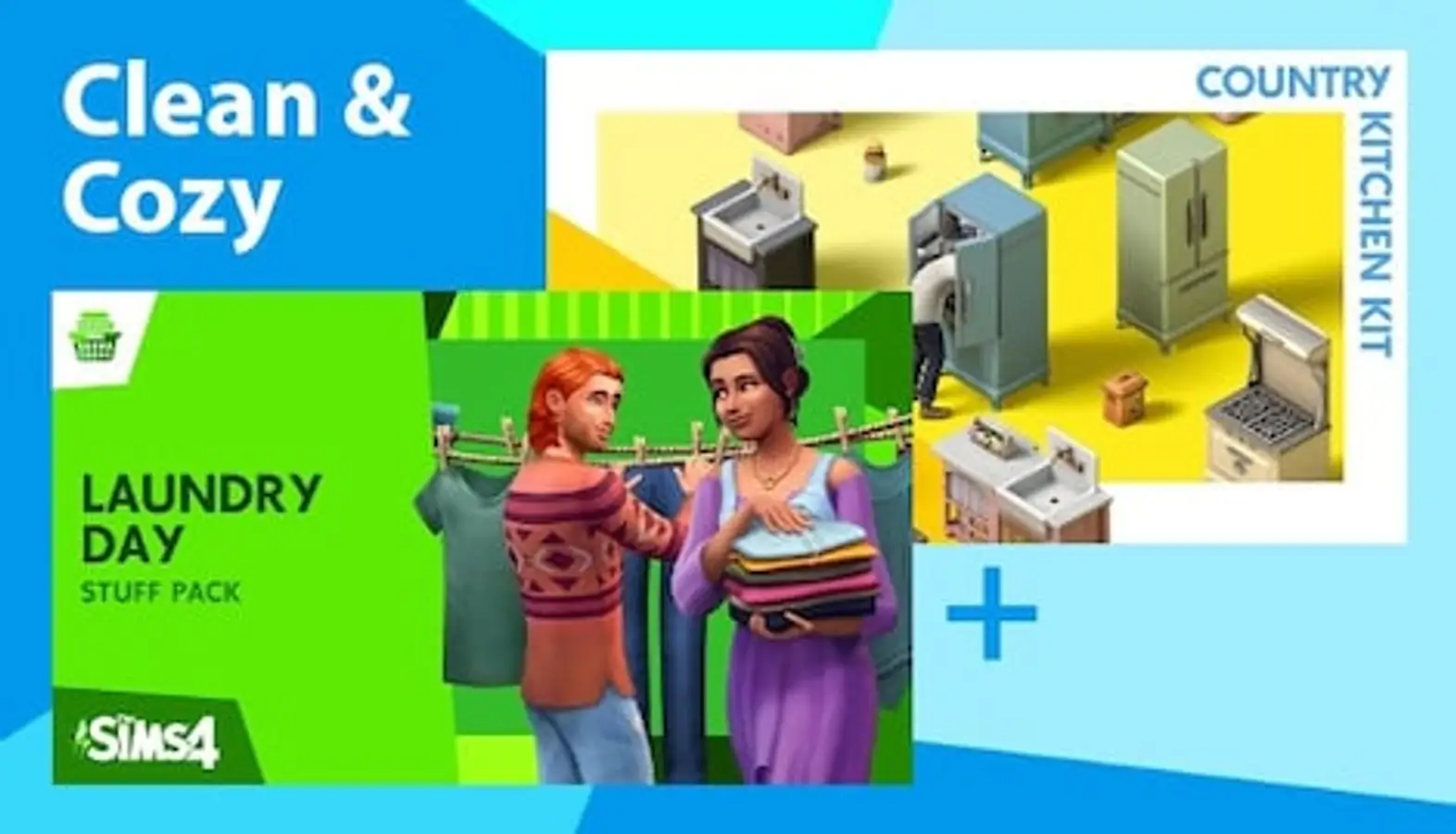 The Sims 4: Clean & Cozy Starter Bundle