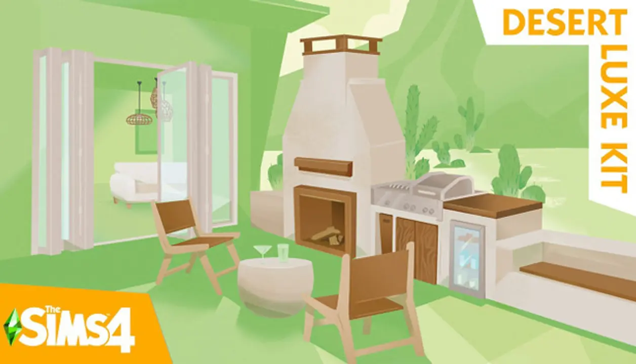 The Sims 4 Desert Luxe Kit