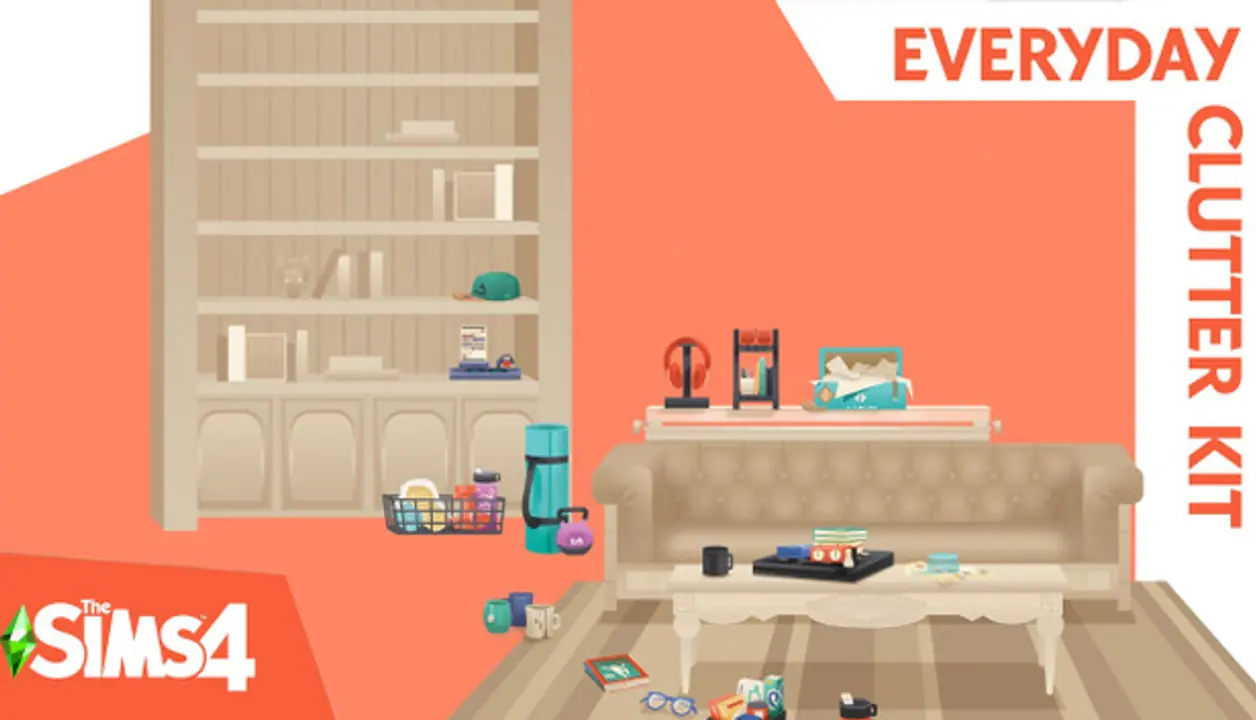 The Sims 4 Everyday Clutter Kit