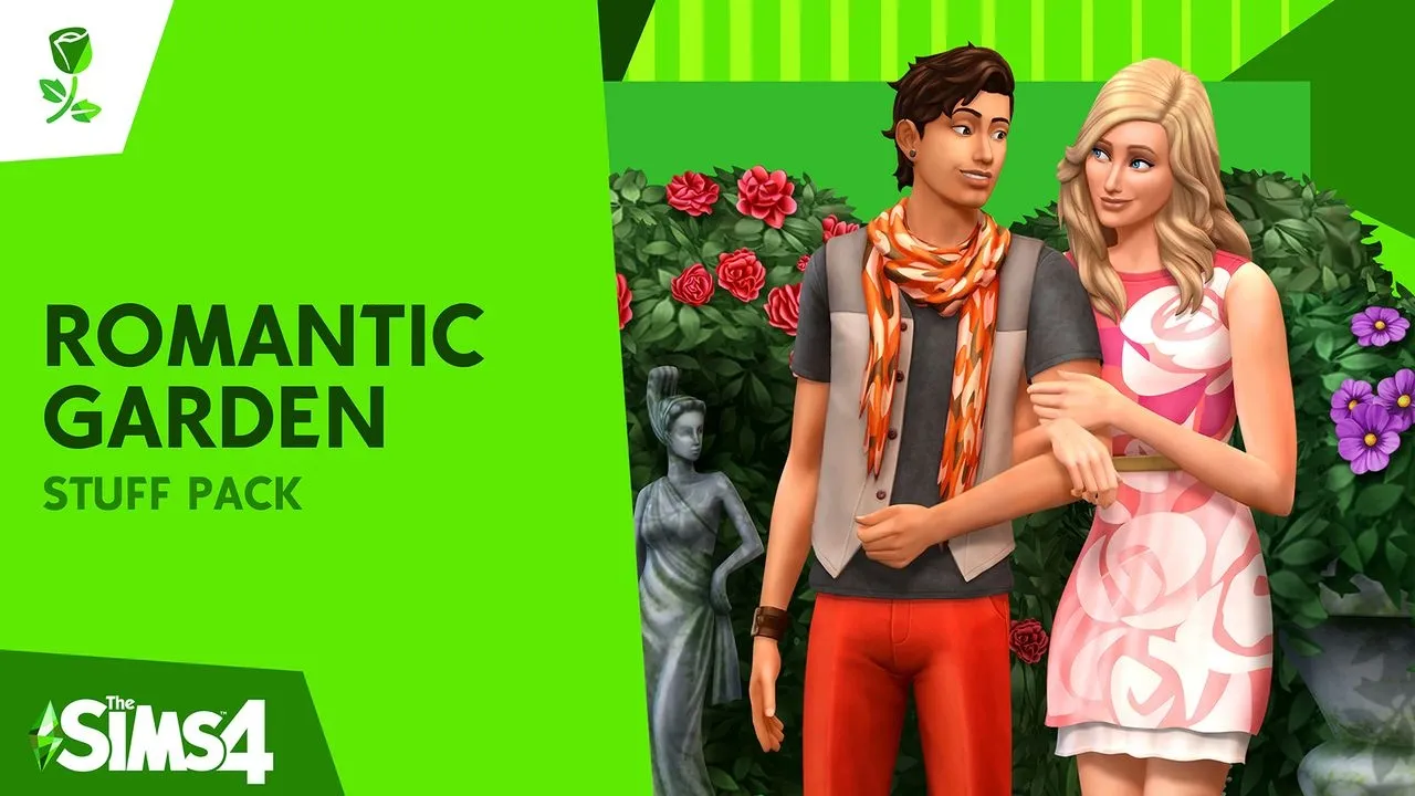 The Sims 4 Romantic Garden Stuff