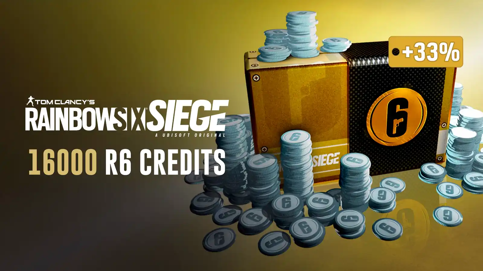 Tom Clancy's Rainbow Six Siege: 16,000 R6 credits