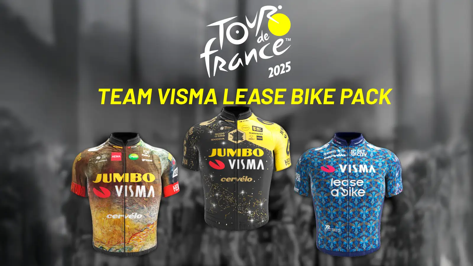 Tour de France 2025 Team Visma Lease a Bike Pack
