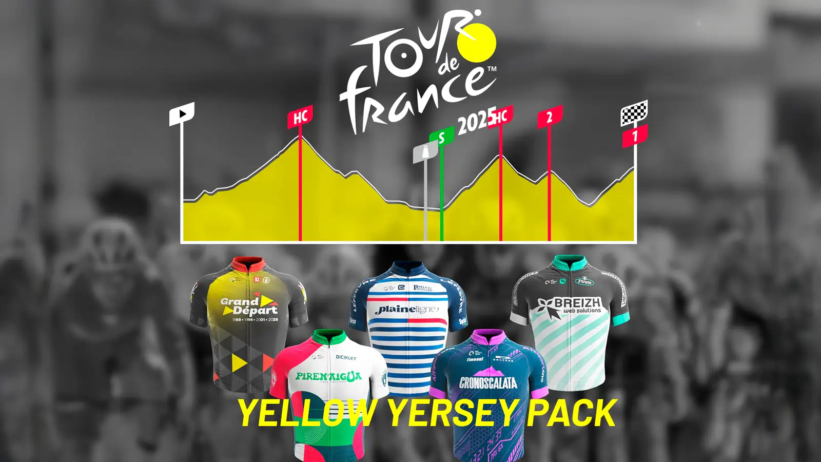 Tour de France 2025 - Yellow Jersey Pack