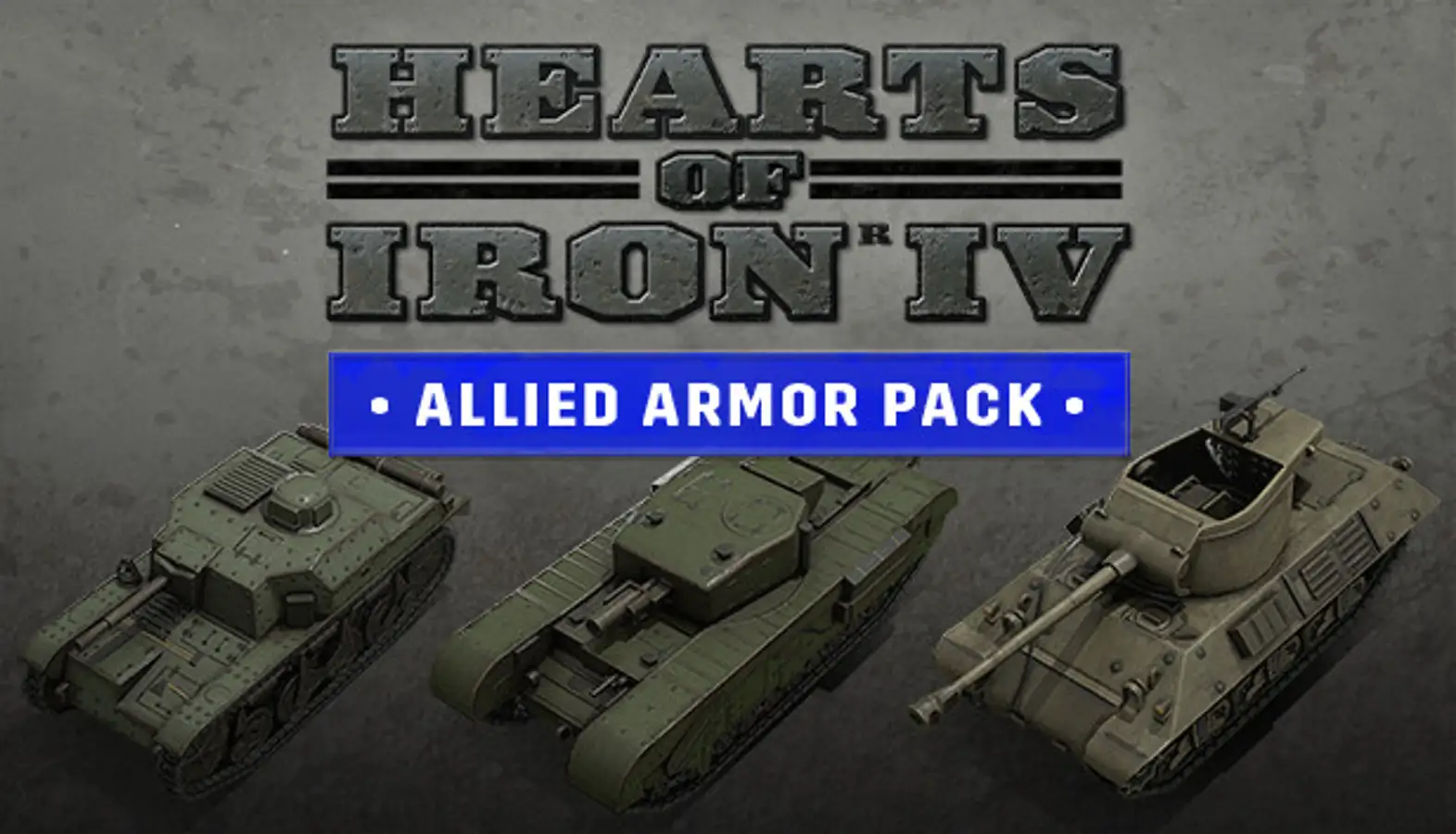 Unit Pack - Hearts of Iron IV: Allied Armor