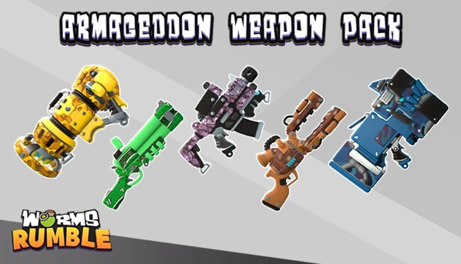 Worms Rumble Armageddon Weapon Skin Pack