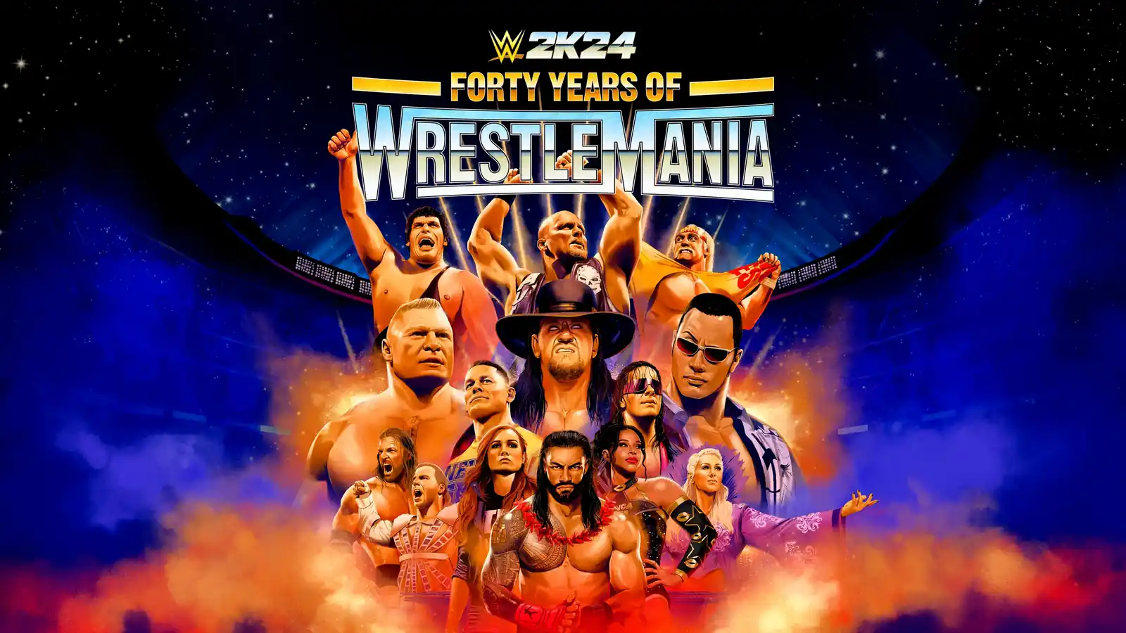 WWE 2K24 40 Years of Wrestlemania